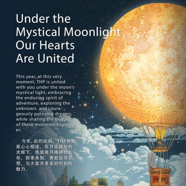 Under the Mystical Moonlight, Our Hearts are United 白月光之下，心心相连