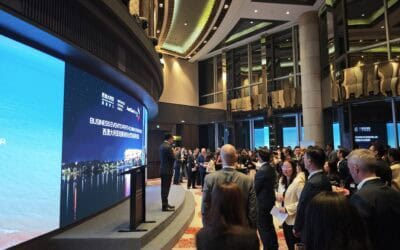 In Shanghai, at the Business Events Perth China Showcase