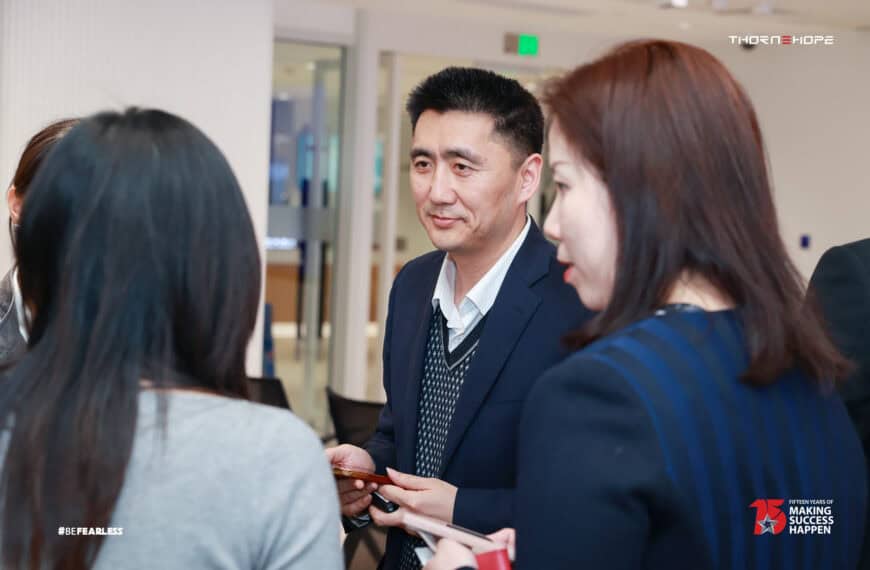 AmCham Exchange On Foreign Investment and Business Environment in Shanghai’s Jing’an District