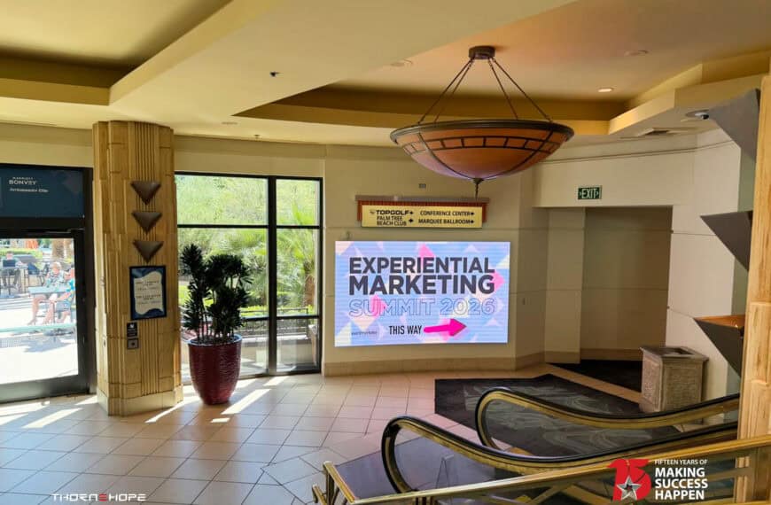 Thornehope is in Las Vegas for the Experiential Marketing Summit 2026.